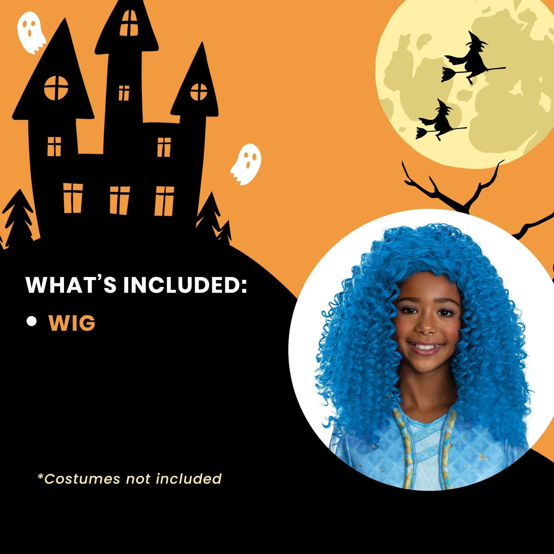 Descendants 4 Chloe Child Costume Wig | One Size