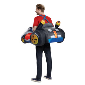 Mario Kart Mario Inflatable Adult Costume | One Size