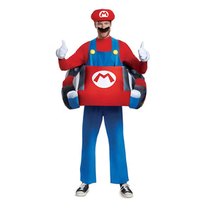 Mario Kart Mario Inflatable Adult Costume | One Size