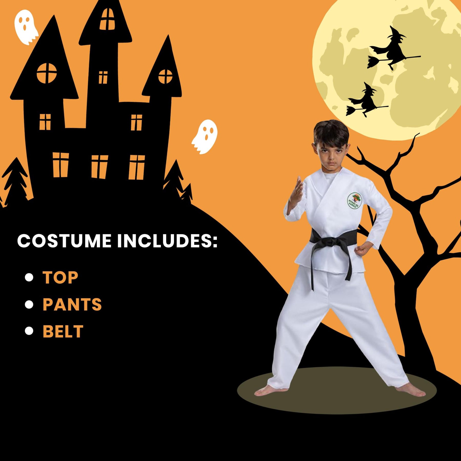 Cobra Kai Miyagi-Do Classic Boys Costume