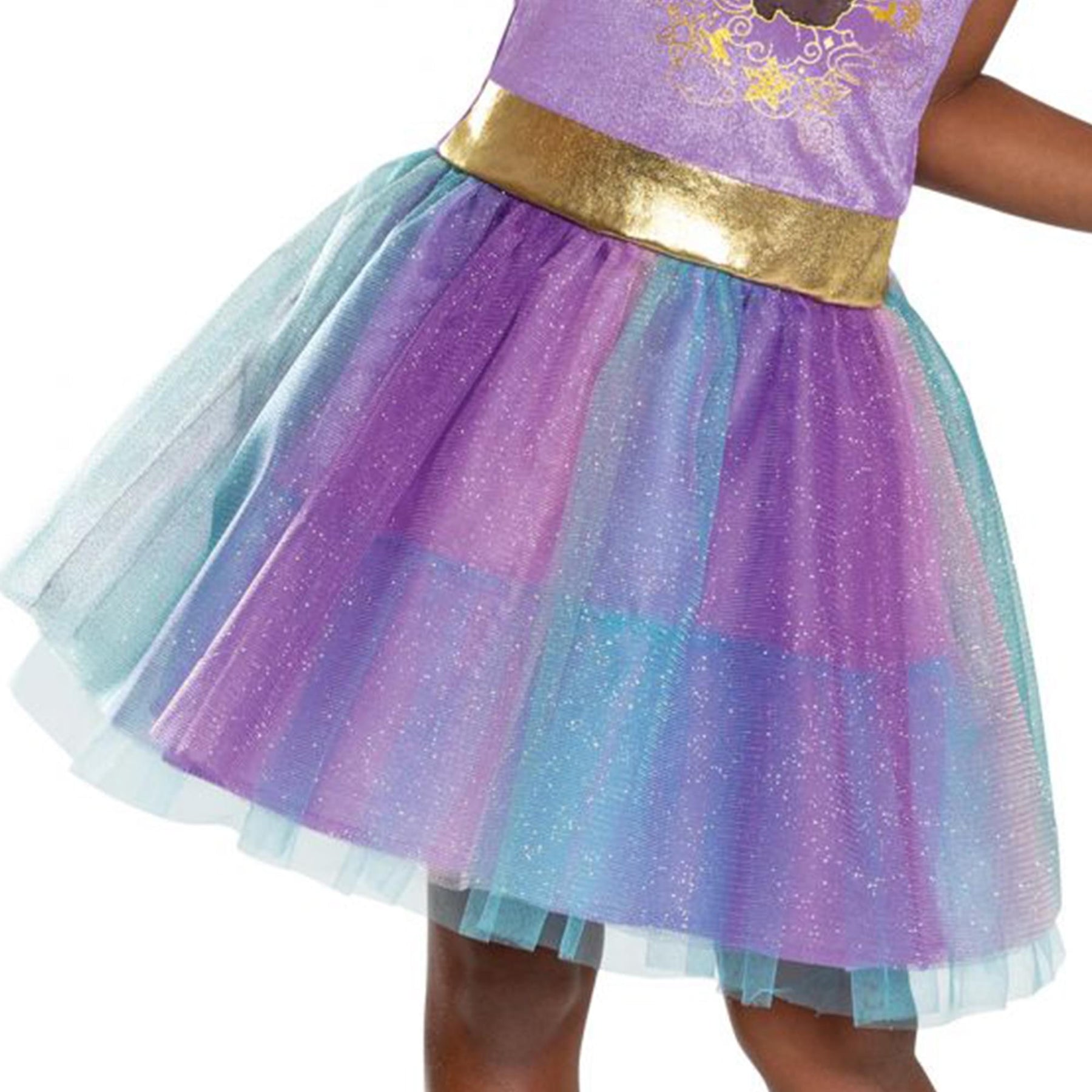 Afro Unicorn Classic Girls Costume