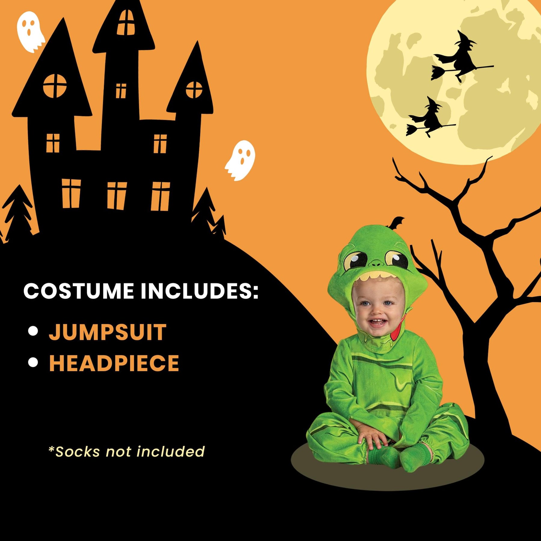 Ghostbusters: Frozen Empire Slimer Toddler Costume