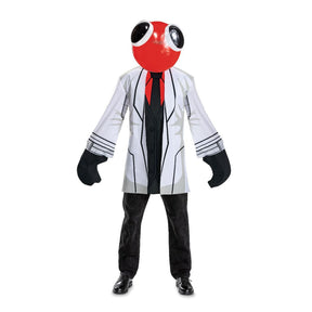 Rainbow Friends Scientist Red Adult Costume