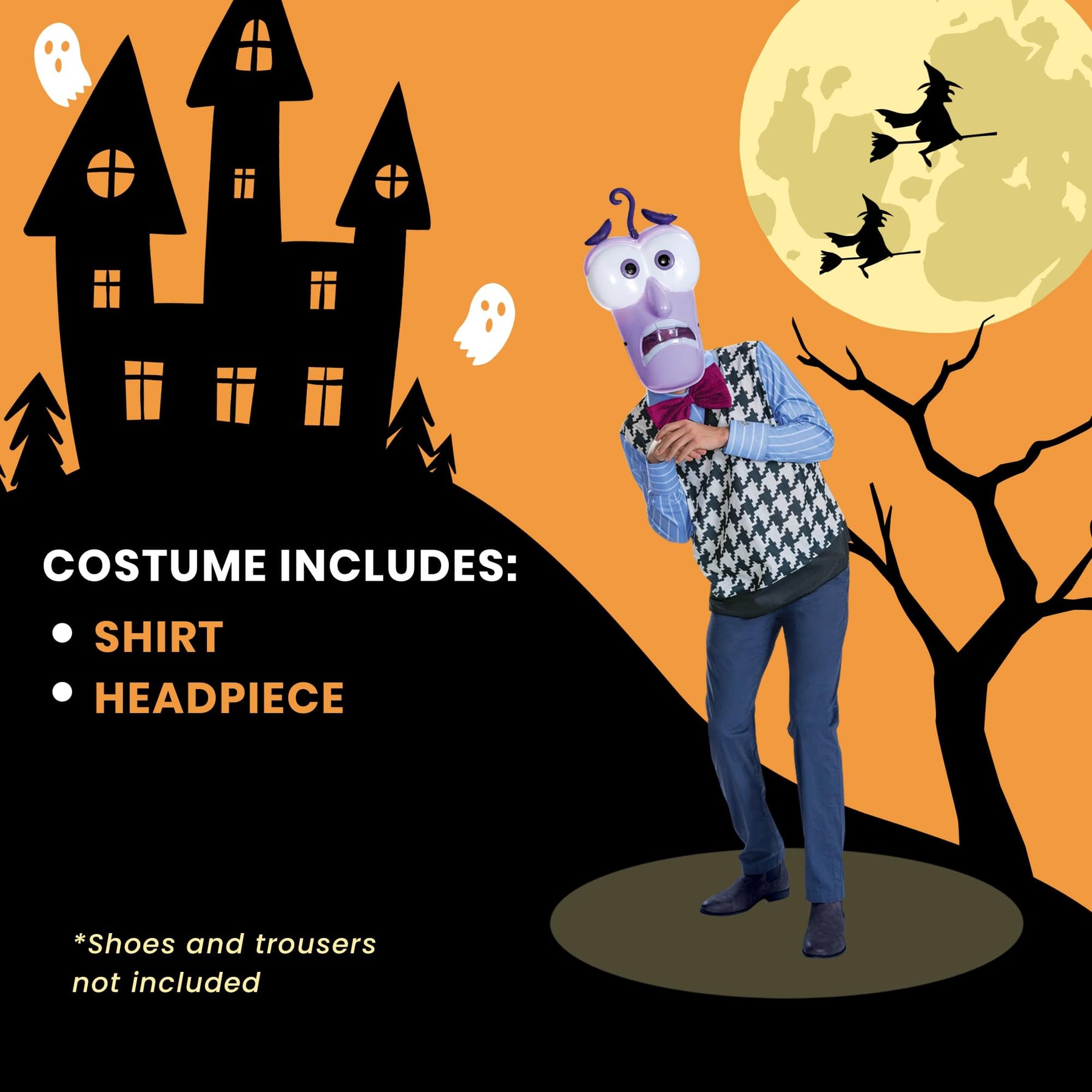 Disney/Pixar Inside Out Fear Classic Adult Costume