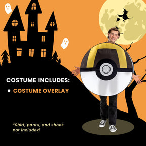 Pokemon Ultra Ball Child Costume | One Size