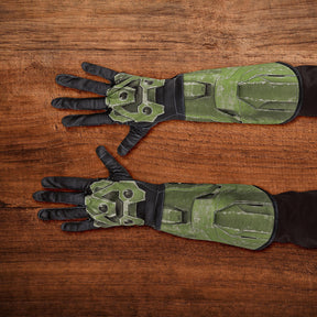 HALO Infinite Master Chief Child Deluxe Costume Gloves | One Size