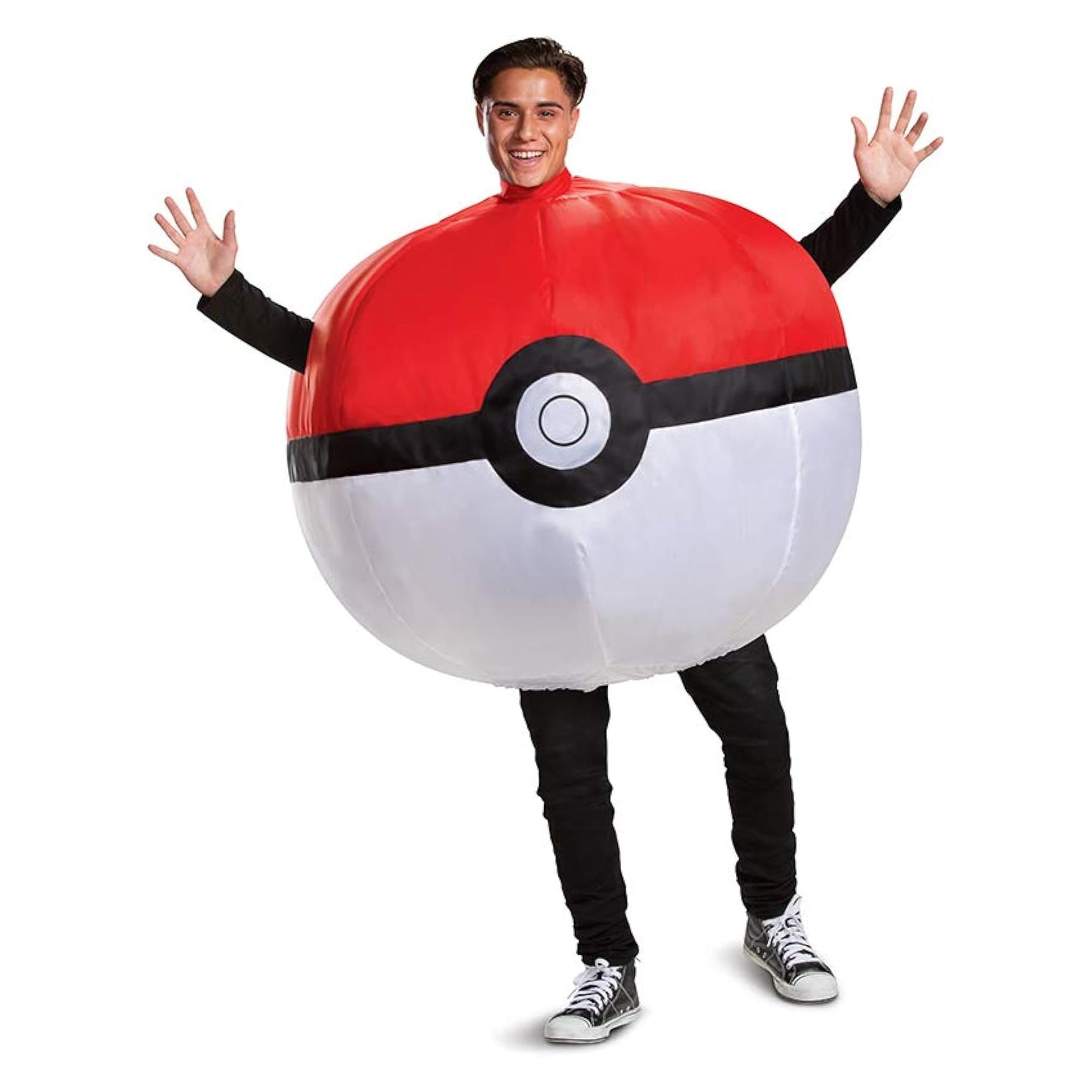 Pokemon Poke Ball Inflatable Adult Costume | One Size