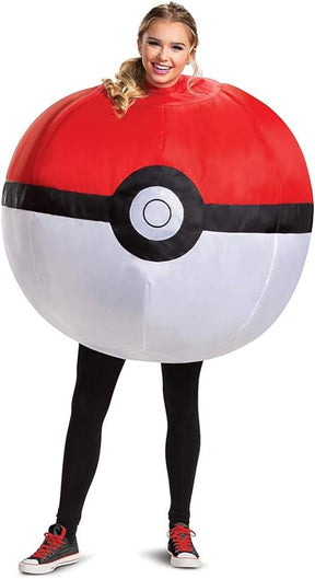 Pokemon Poke Ball Inflatable Child Costume | One Size