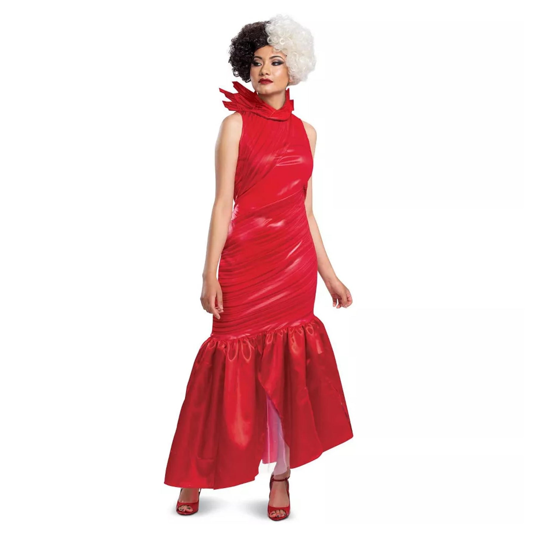 Disney Cruella Adult Red Costume Dress