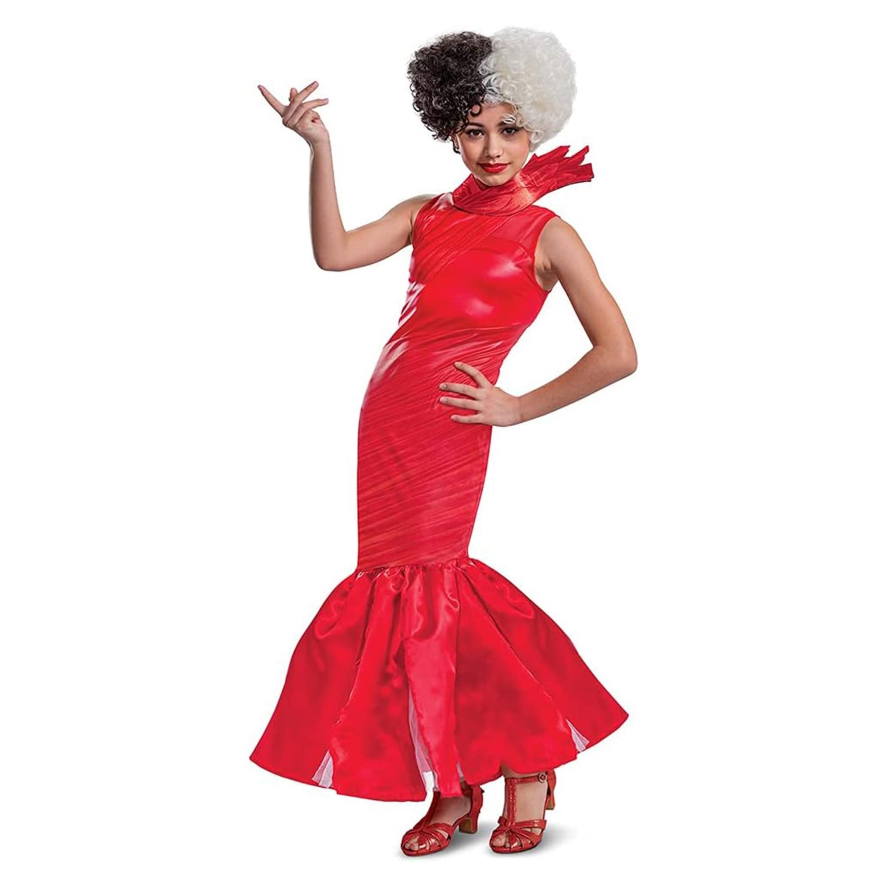 Disney Cruella Tween Red Costume Dress