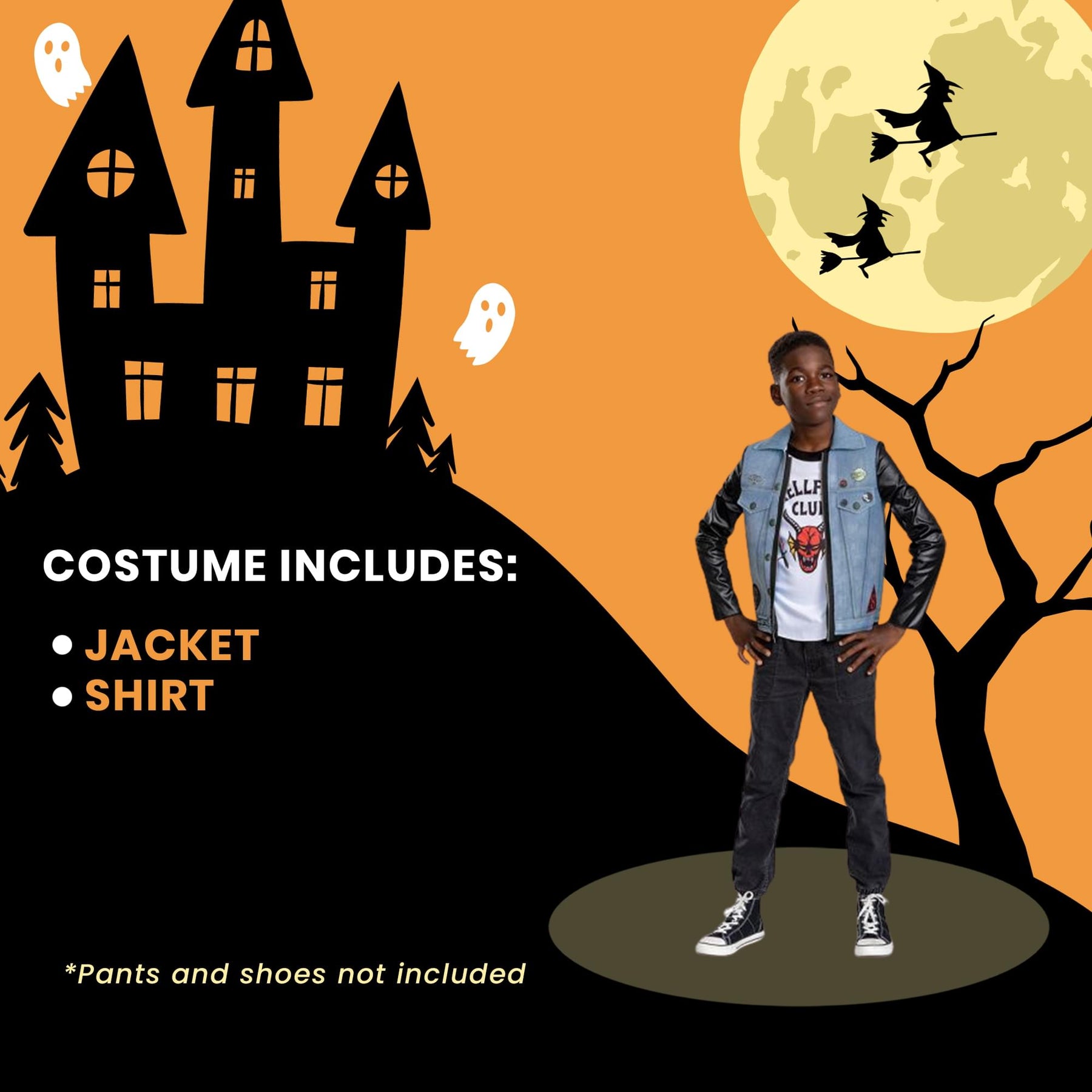 Stranger Things Eddie S4 Tween Classic Costume