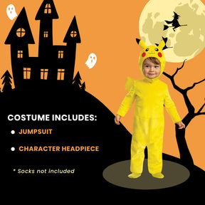 Pokemon Pikachu Toddler Posh Romper Costume