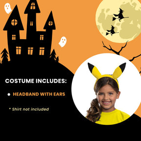 Pokemon Pikachu Child Costume Ears