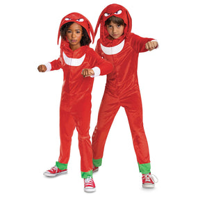 Sonic The Hedgehog Movie Knuckles Boys Costume