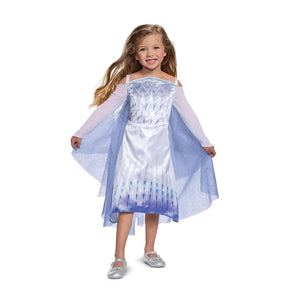 Disney Frozen 2 Snow Queen Elsa Classic Girls Costume