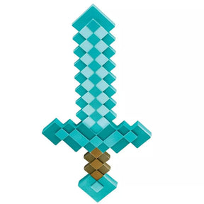 Minecraft 20 inch Plastic Costume Sword for Cosplay or Roleplay