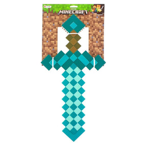 Minecraft 20 inch Plastic Costume Sword for Cosplay or Roleplay