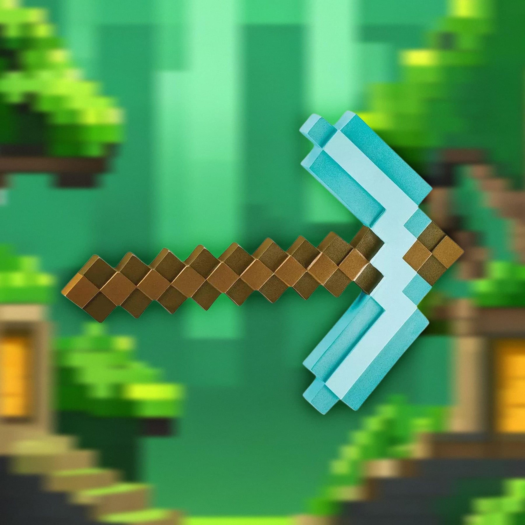 Minecraft Plastic Pickaxe Costume Accessory