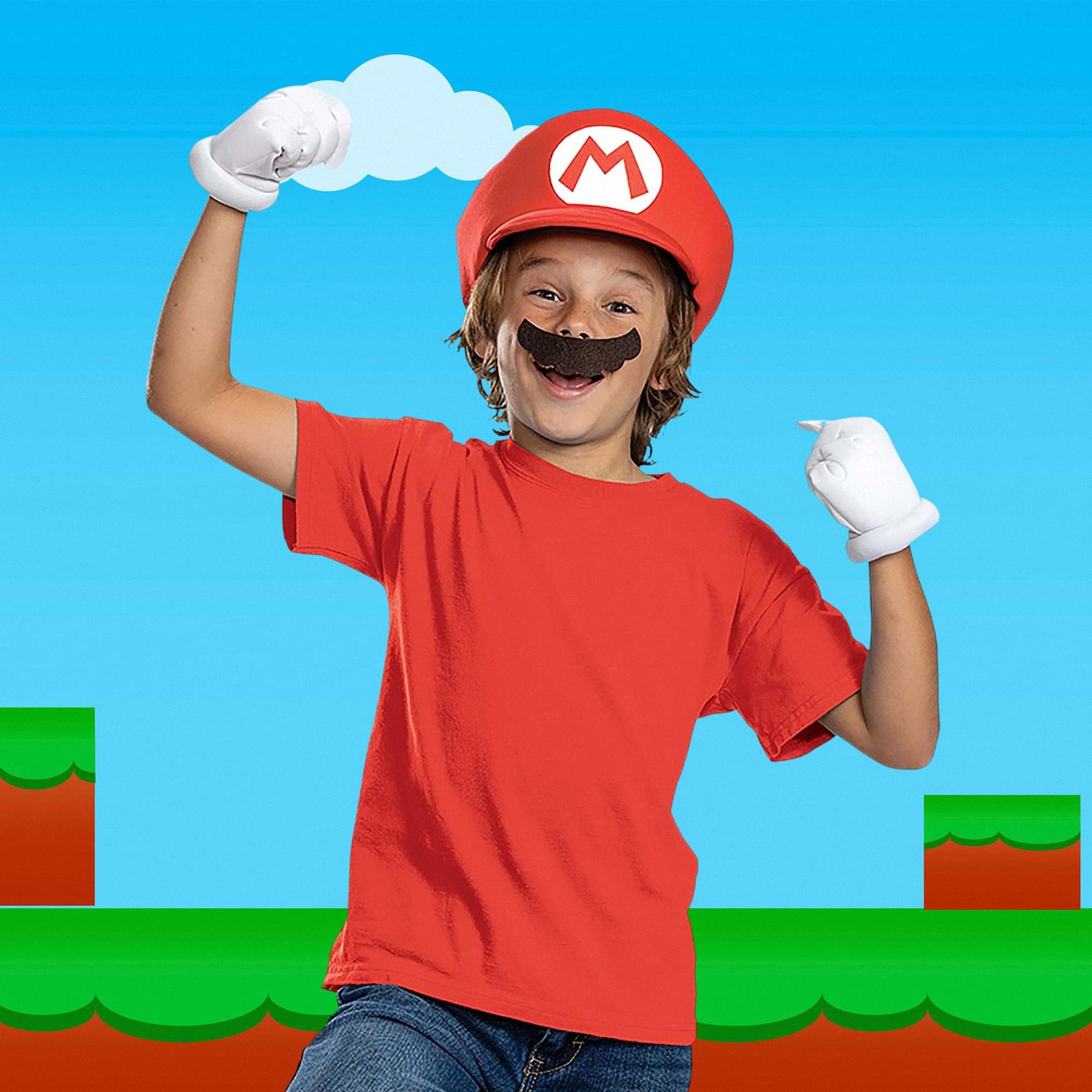 Super Mario Bros. Mario Child Costume Accessory Kit