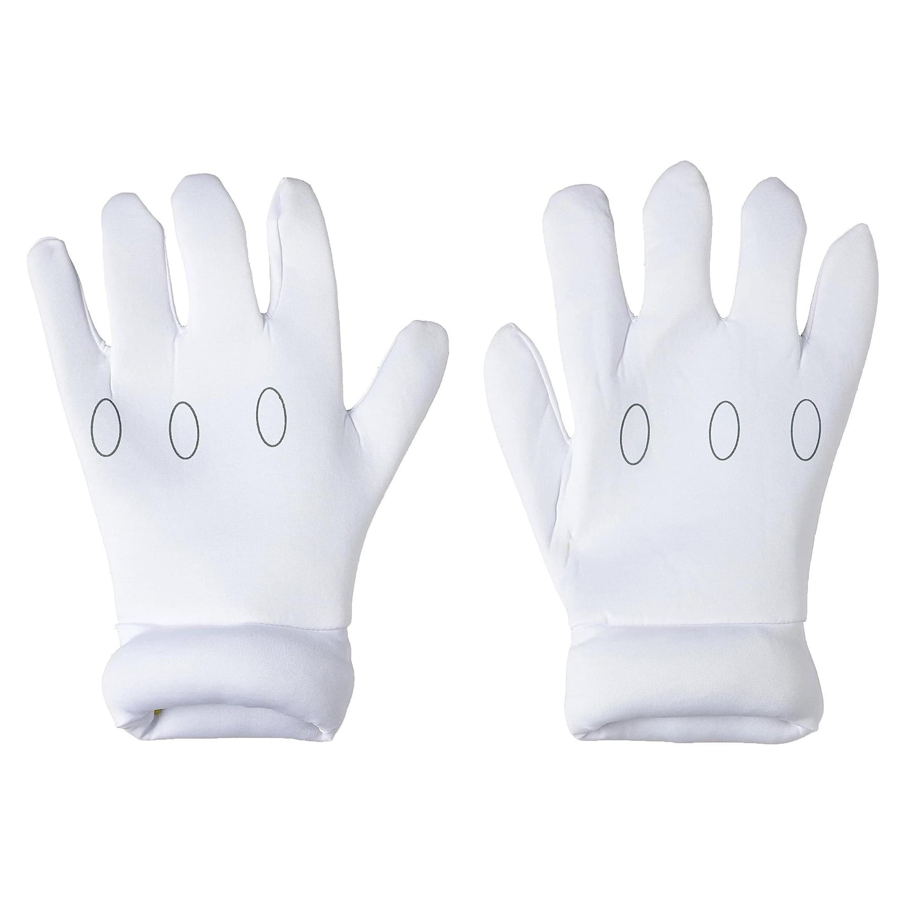 Nintendo Super Mario Brothers Hands Adult Costume Gloves One Size