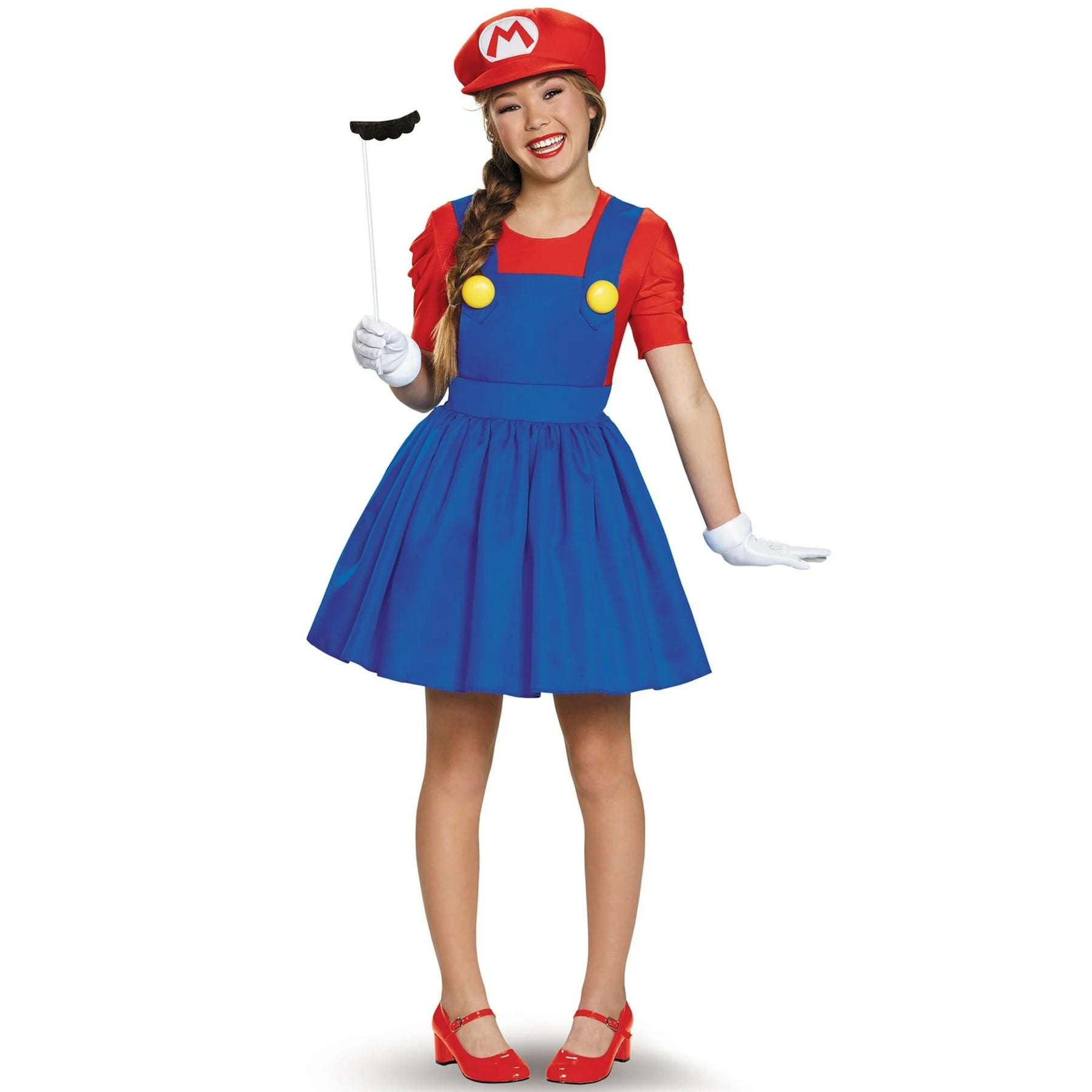 Nintendo Super Mario Bros Women's Mario Costume Dress