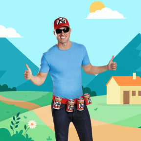 The Simpsons Duffman Adult Costume Kit