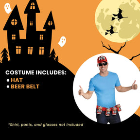 The Simpsons Duffman Adult Costume Kit