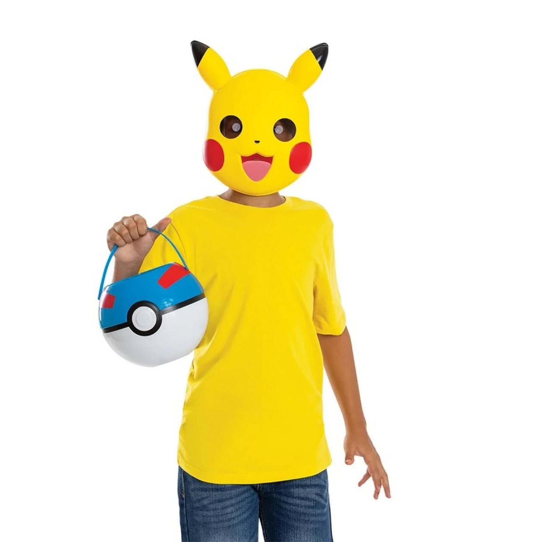 Pokemon Pikachu Child Half Mask | One Size