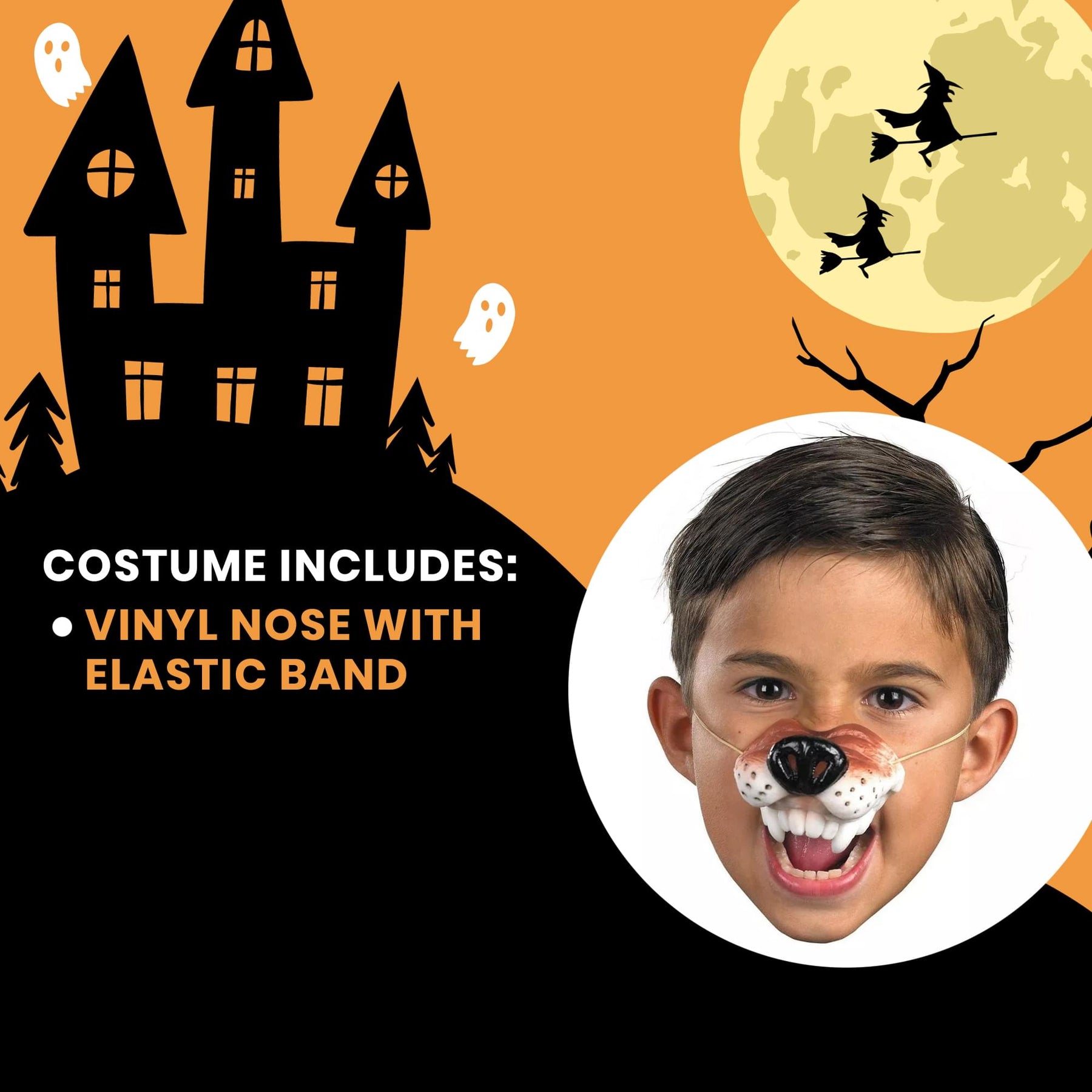 Wolf Nose Child Costume Accessory