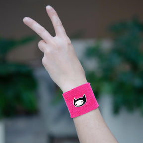 Gama-Go Ninja Kitty Pink Wristband