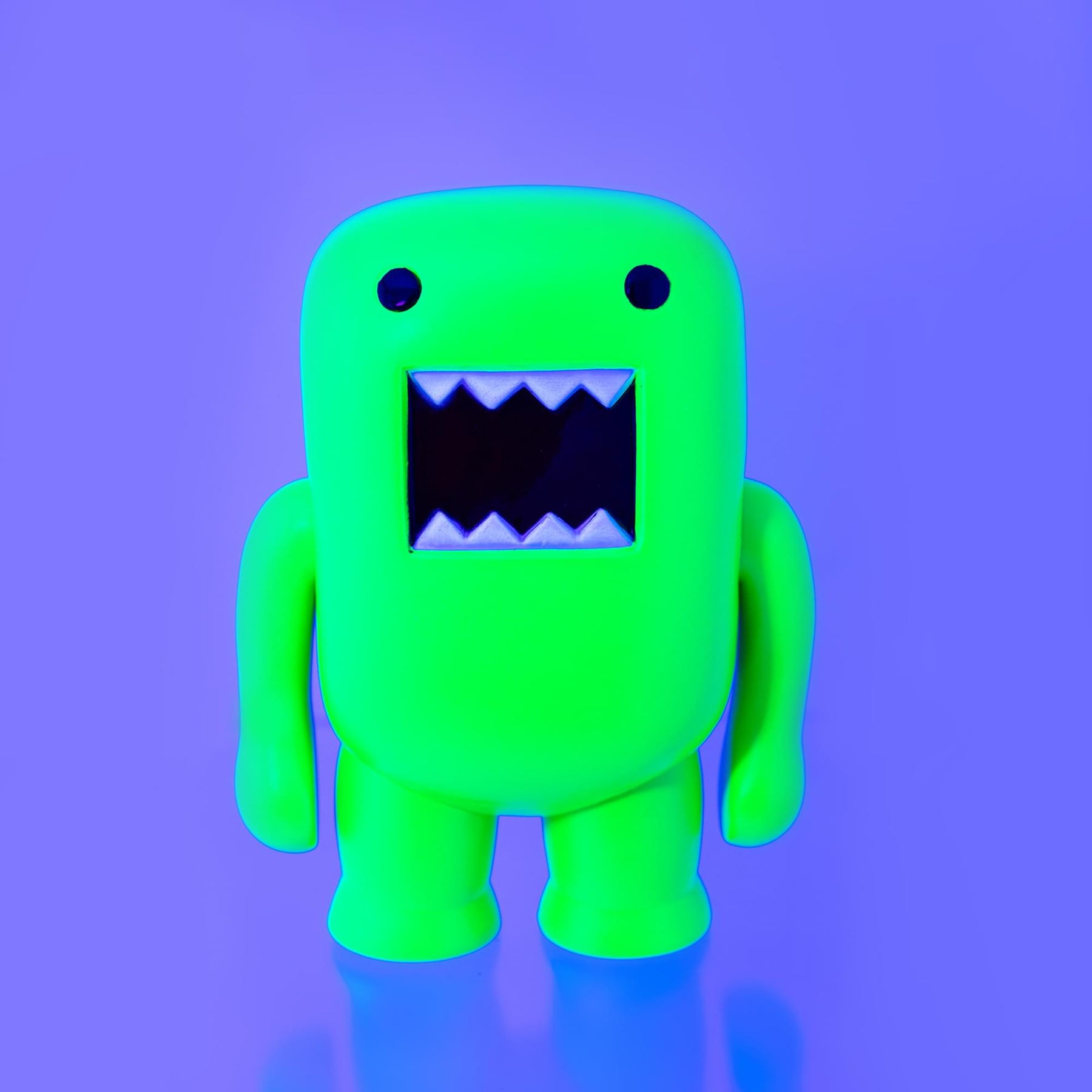 Domo Black Light Green 4" Vinyl Figure