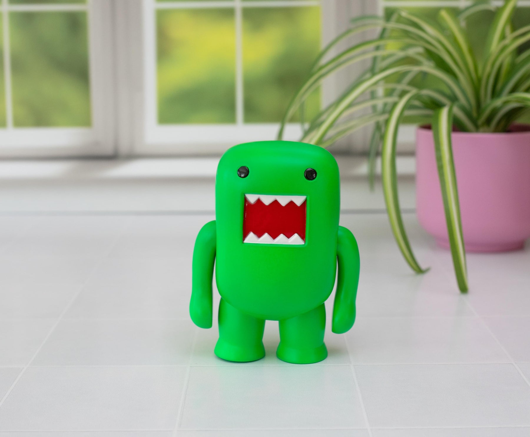 Domo Black Light Green 4" Vinyl Figure