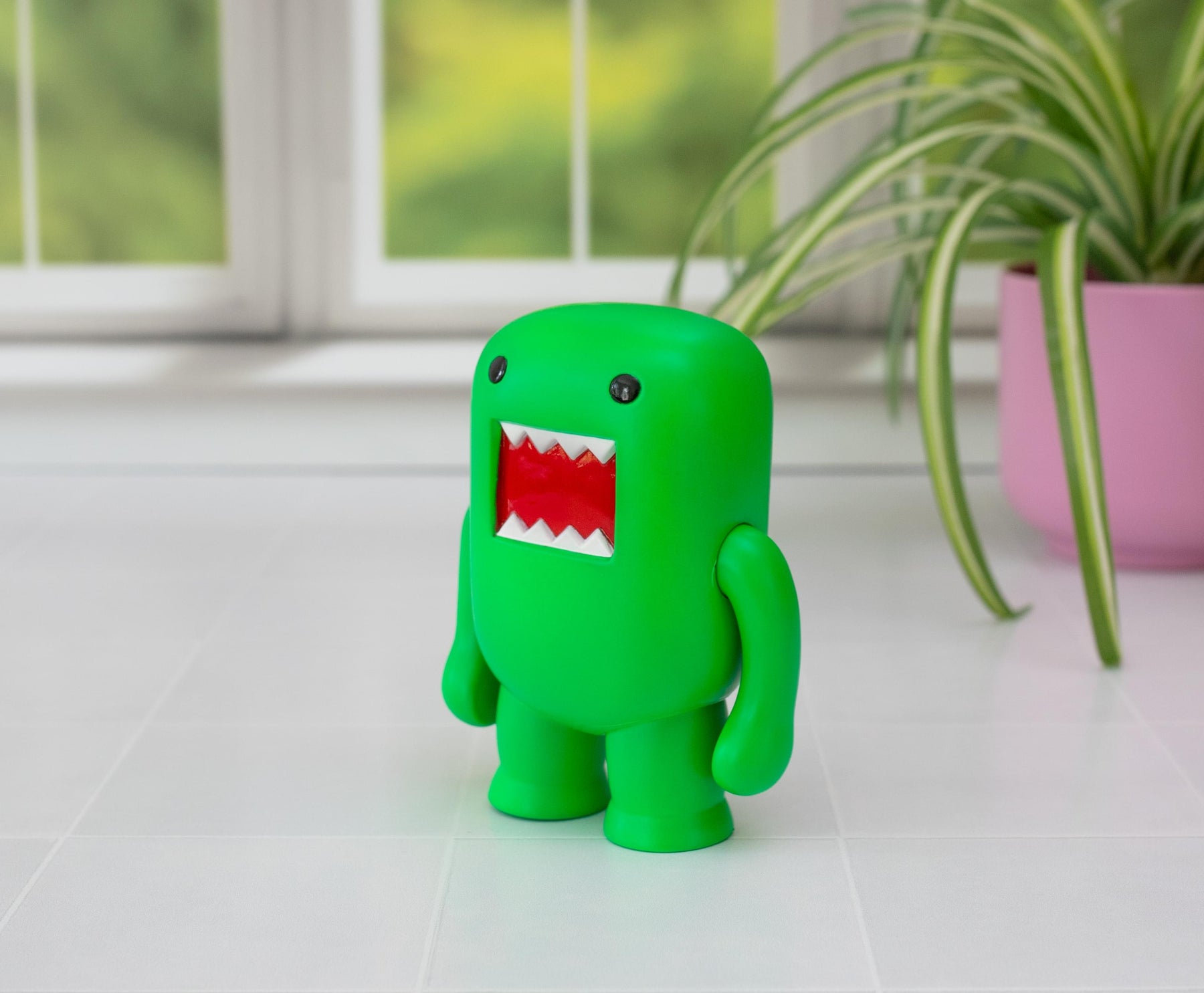 Domo Black Light Green 4" Vinyl Figure