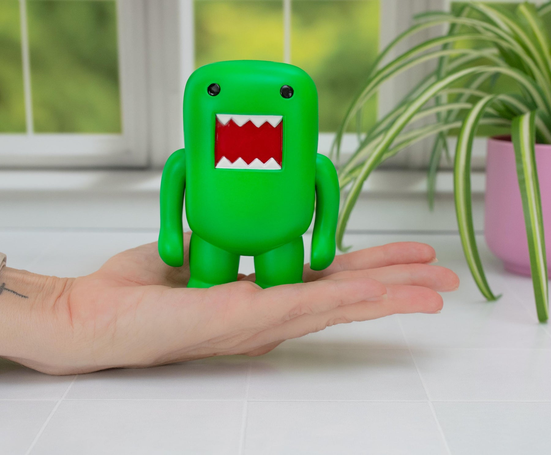 Domo Black Light Green 4" Vinyl Figure