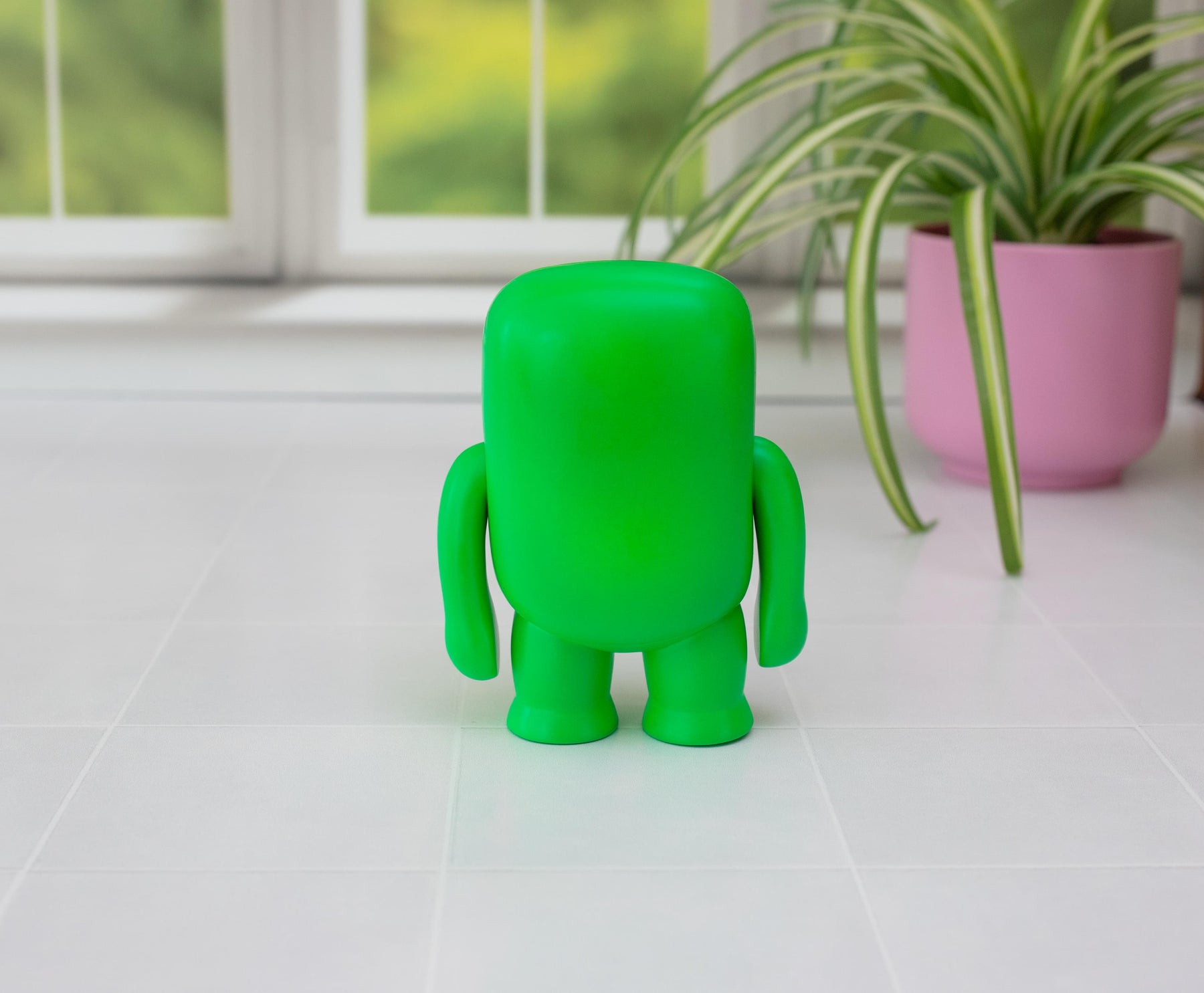 Domo Black Light Green 4" Vinyl Figure