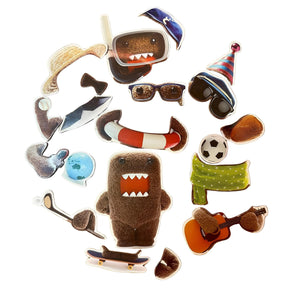 Domo Dress Up Magnet Set