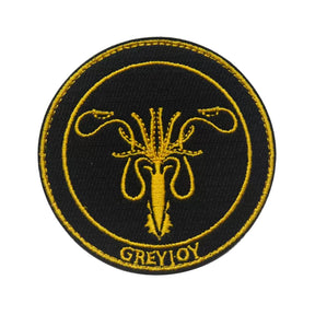 Game Of Thrones Embroidered Patch: Greyjoy