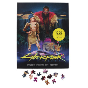 Cyberpunk 2077 Neokitsch 1000 Piece Jigsaw Puzzle