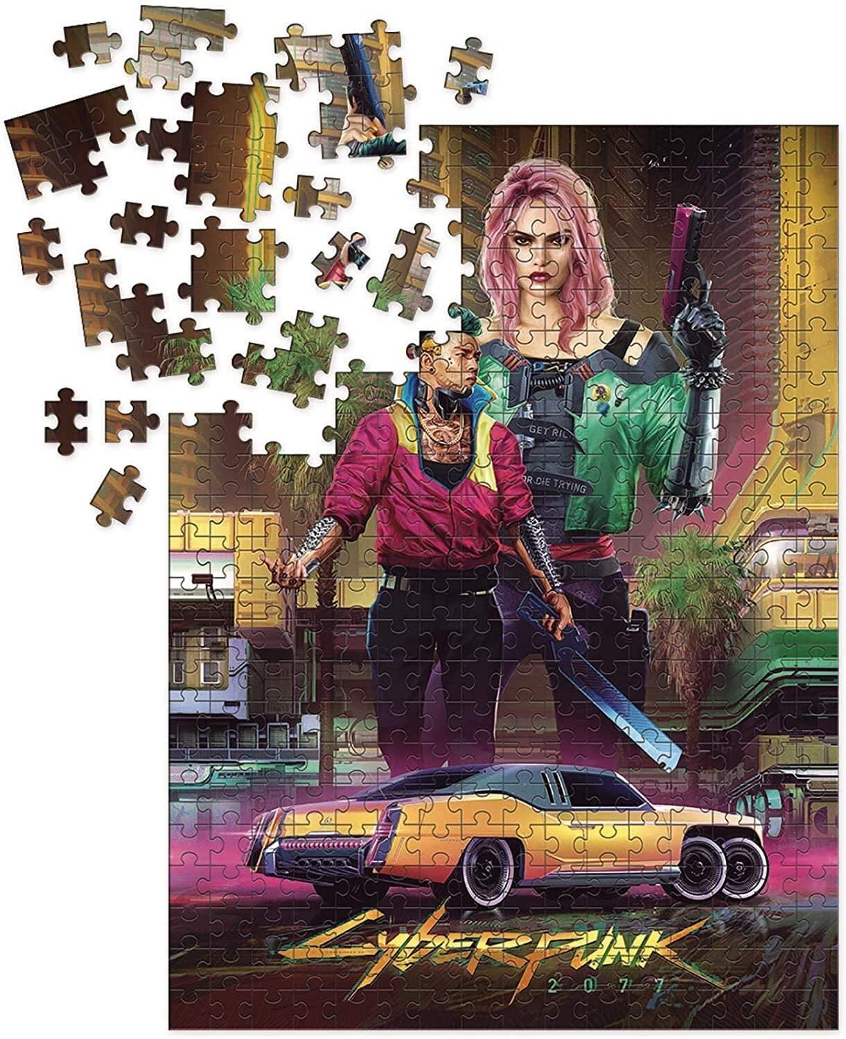 Cyberpunk 2077 Kitsch 1000 Piece Jigsaw Puzzle