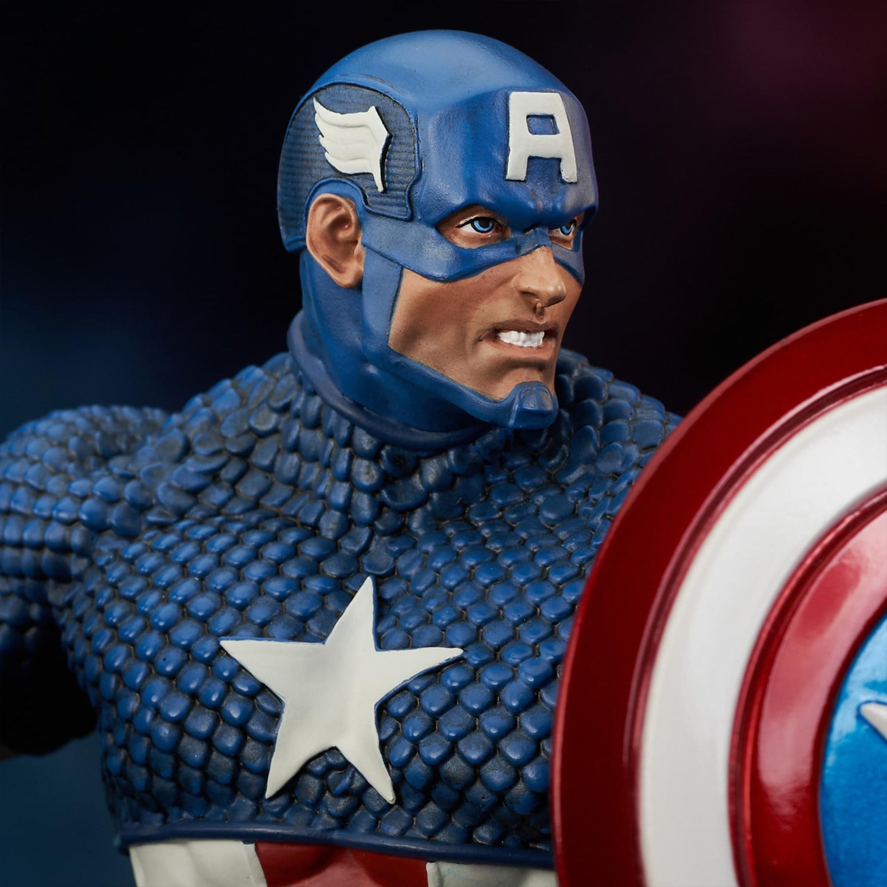 Marvel Captain America 6 Inch Resin Bust