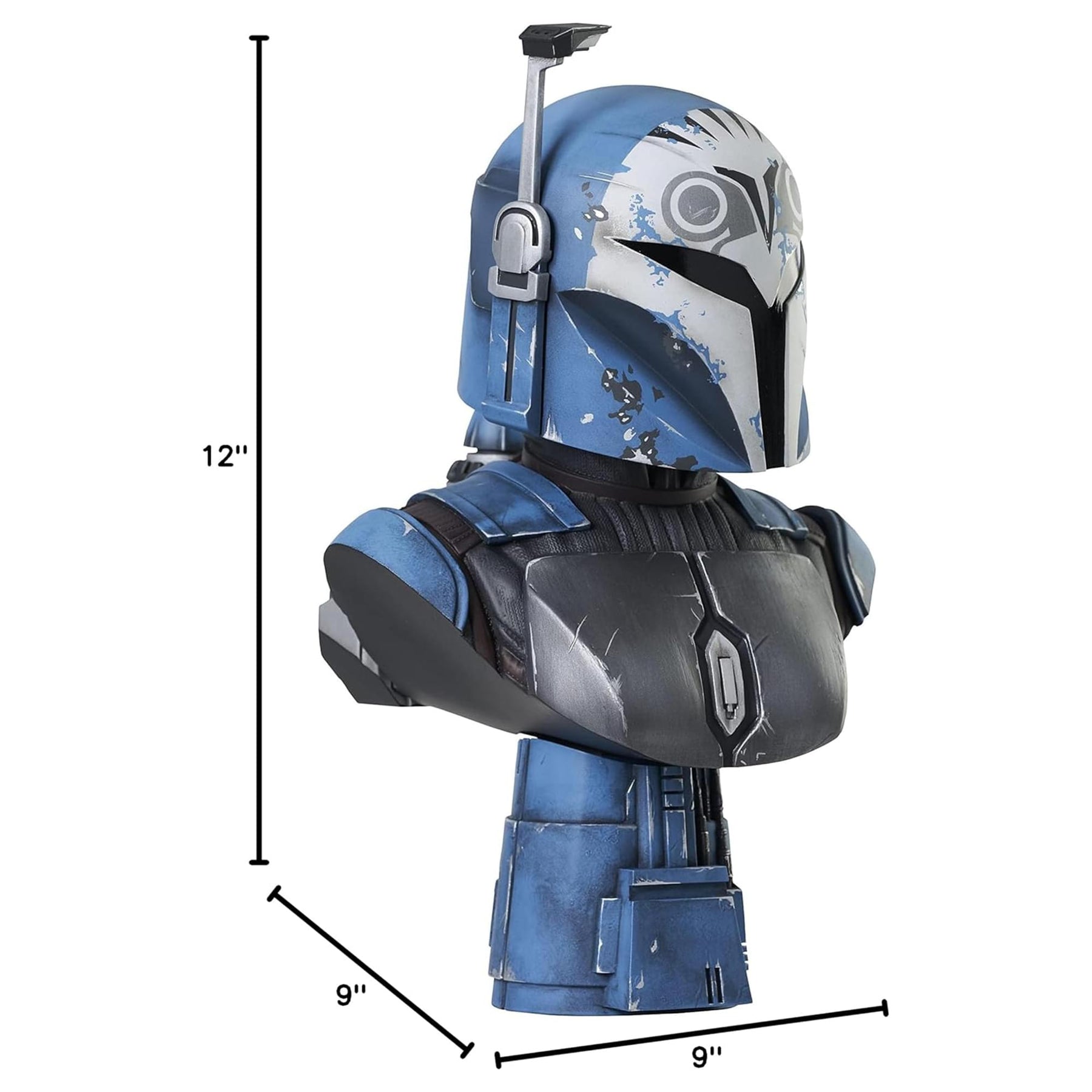 Star Wars Legends In 3D 10 Inch Bo-Katan Kryze 1/2 Scale Resin Bust