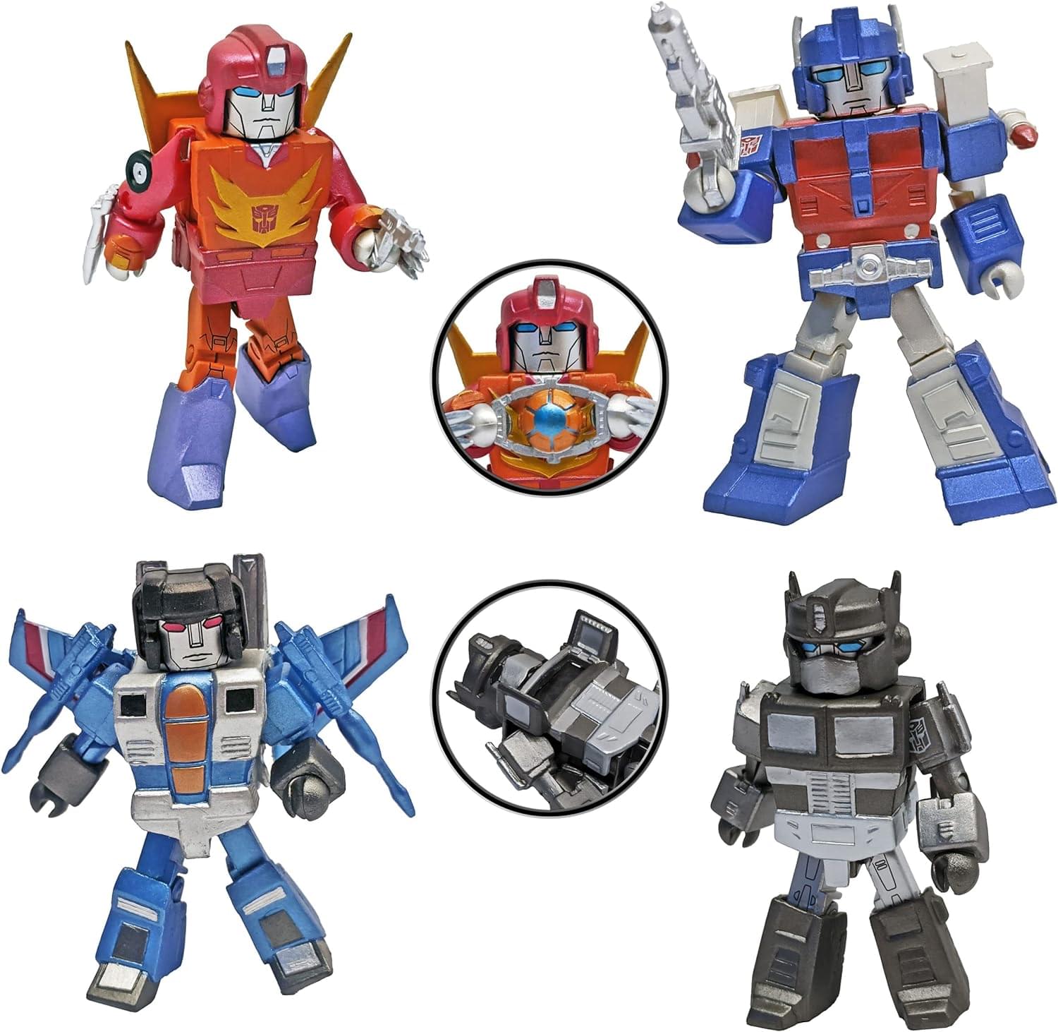 Transformers Exclusive 4-Piece Minimates VHS Box Set