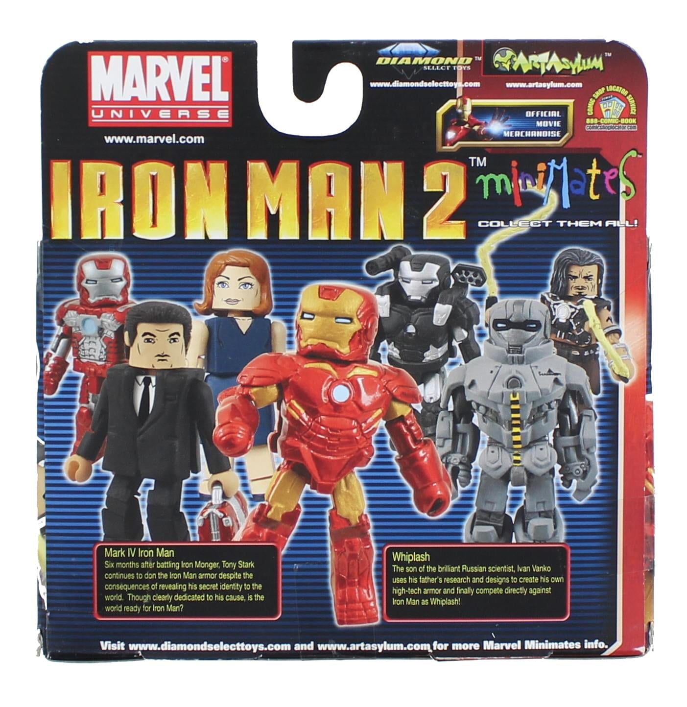 Marvel Minimates Series 35 - Iron Man Mark IV & Whiplash