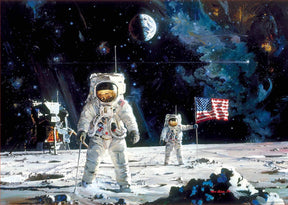 First Men On The Moon 1000 Piece Jigsaw Puzzle