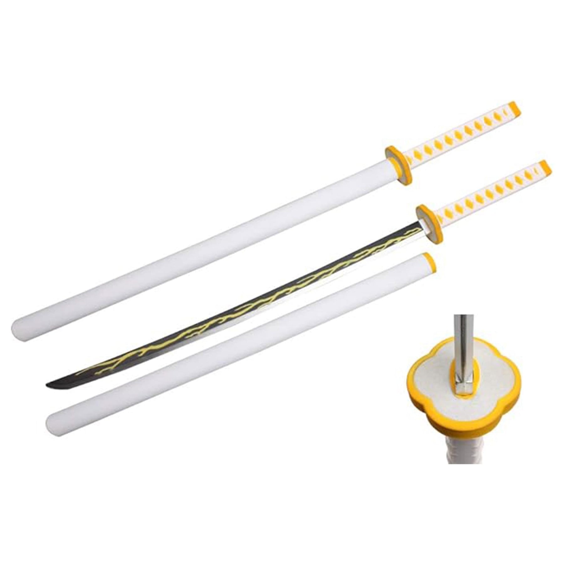 Demon Slayer Kaigaku 41 Inch Foam Replica Samurai Sword