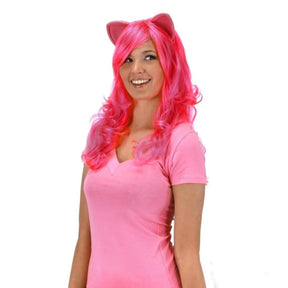 My Little Pony Pinkie Pie Adult Costume Wig W/Ears