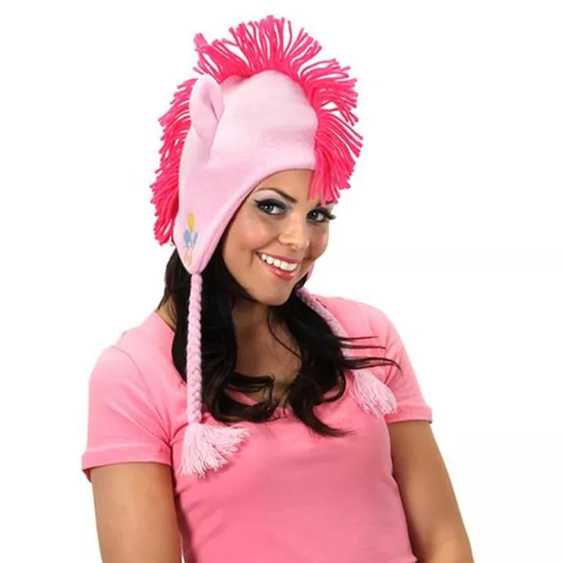 My Little Pony Pinkie Pie Knit Laplander Costume Hat