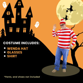 Where's Waldo Adult Costume Kit