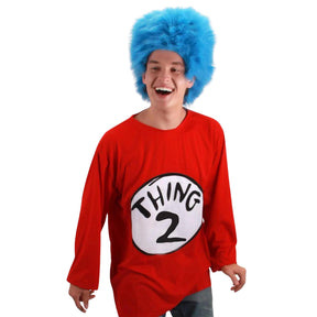 Dr. Seuss Thing 2 Costume Shirt Adult