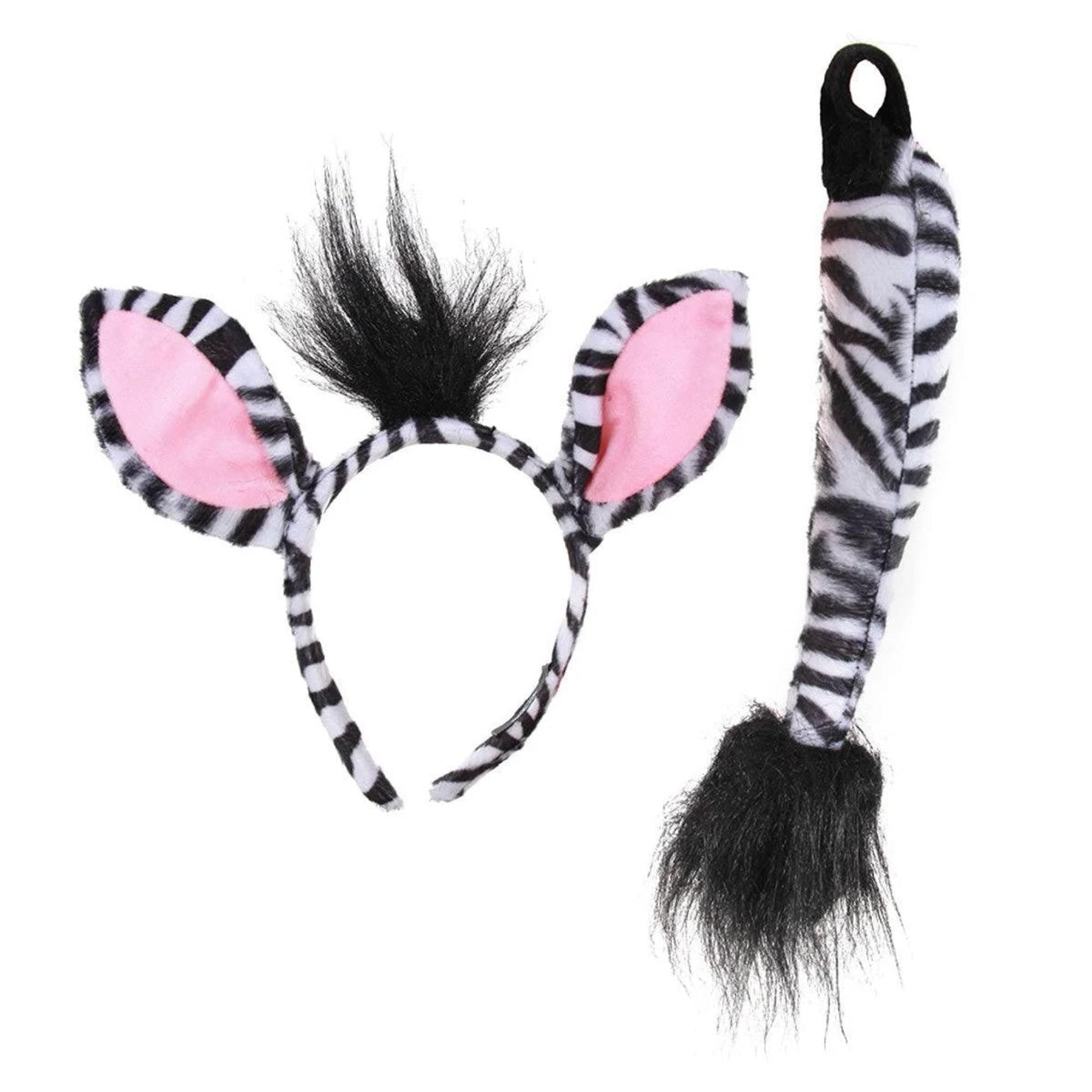 Zebra Adult Costume Accessory Kit